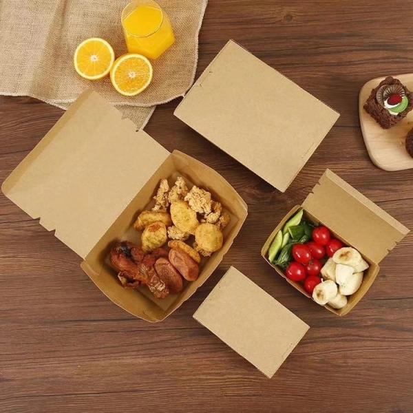 Double Layout 520mm PE Coated Kraft Paper Food Box Making Machine#PE Coated Disposable Lunch Box Making Machine 35-40 Pc