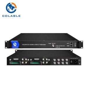 China DVB S2 To QAM Tuner To RF Transmodulator DVB C RF Modulator Digital Headend Device wholesale