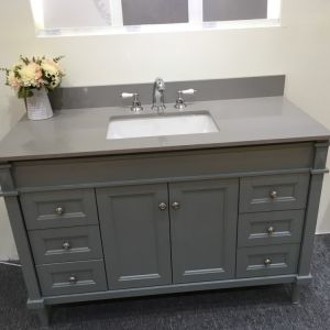 Buy cheap Customized Size Luxury Countertop Pantry Cabinet With Particle Board Door from wholesalers