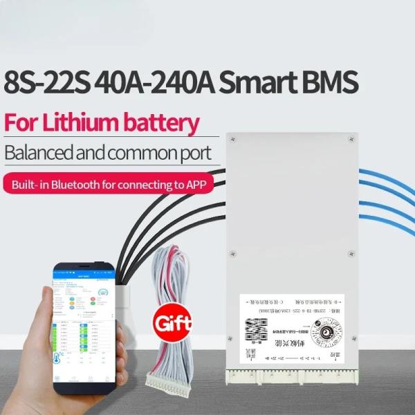 ANT BMS 8S-22S 8S 16S 240A 130A 40A 180A 36V 24V 48V Bluetooth Support APP Battery Management System