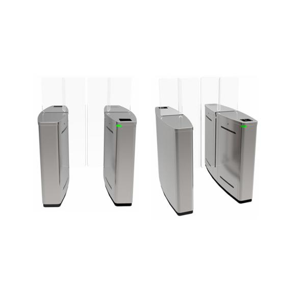 SS304 550mm Width 40person/Min Double Wing Turnstiles
