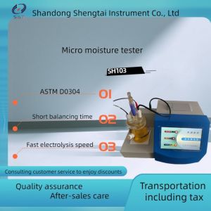 China Determination of moisture content in transformer oil during operation of micro moisture analyzer (coulometric method) wholesale