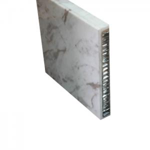China Natural Marble Veneer Stone Honeycomb Panel Aluminum For Wall Decoration wholesale