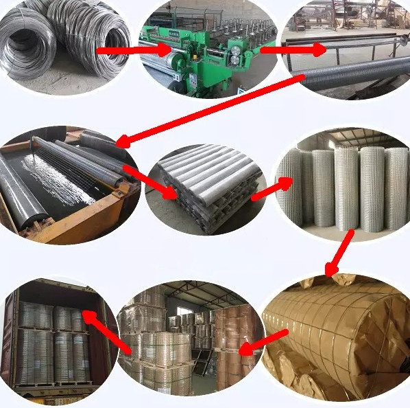 Hot Dipped Galvanized 2"X 4'' Rectangle Mesh 14 Gauge 36inch X 50ft Welded Wire Mesh Fence Rolls For Craft Work