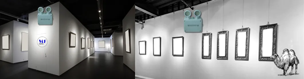 Rechargeable Non Maintained IP65 2*5W Lithium Battery Adjustable ABS Double Heads Emergency Light Exit Safety Emergency Light for Corridors and Emergency Access