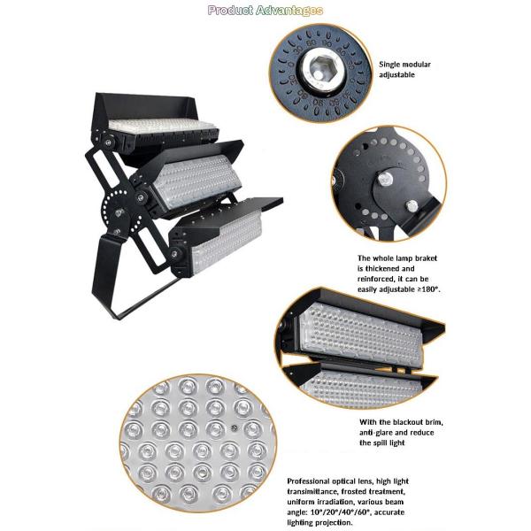 Intelligent Dimming System Race Rs Sport Lighting 250W Led Stadium For Race Track Field