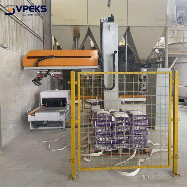 Automatic Pallet Stacker Low Level Palletizer Machine With 0.8Mpa Air Supply Pressure