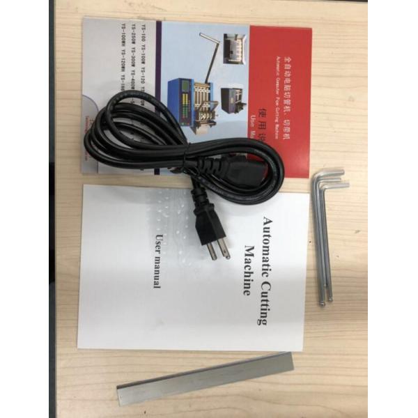 Hook Loop Velcro Webbing Cutting Machine Cold Blade 0.1-9999MM Length Adjustable