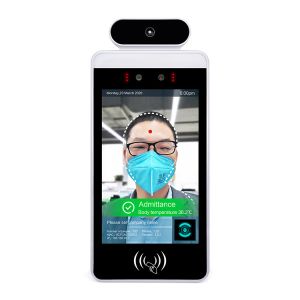 Fever Facial Recognition Time Attendance Access Controller Infrared Temperature