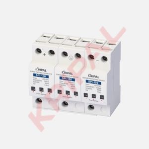 China Din Rail Mounted DC Isolator Switch Surge Protector 40KA Lightning Arrester wholesale