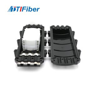 China Horizontal / Inline Fiber Optic Splice Closure Ftth Application Use wholesale