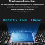 Intel Fanless Mini PC Router Pfsense With 6 LAN 8G Memory And RJ45 Console