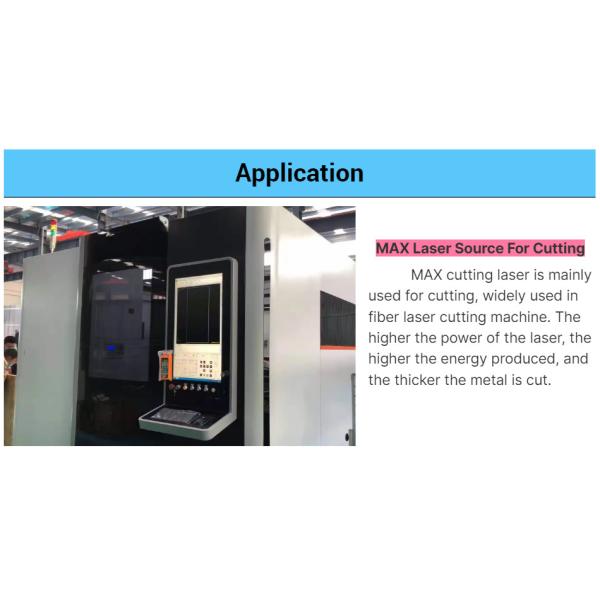 1000W 1500W 2000W 3000W MAX Fiber Laser Source For Cutting Generator CW Single Module For CNC Metal Sheet Machine