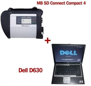 China MB SD Connect Compact 4 Star Diagnosis 2020.3V Software Version Plus Dell D630 Laptop wholesale
