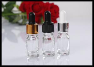 China Pharmaceutical Glass Eye Dropper Bottles , Essential Oils 5ml Glass Dropper Bottle on sale