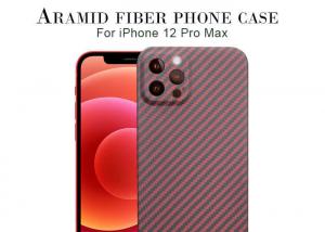 China Carbon Fiber Case Aramid Fiber Mobile Phone Cases For iPhone 12 Pro Max Kevlar Phone Case wholesale