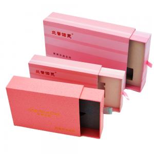 China 1200g rigid premium cardboard Push And Pull Box sliding drawer box match box wholesale