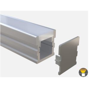 Ground LED Light Strips Compatible LED Floor Channel for Professional Look