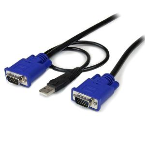 China USB VGA 2in1 KVM Cable for any computer equipped with a USB Keyboard and Mouse wholesale