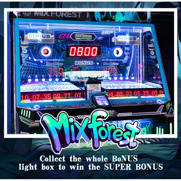Mix Forest Ticket Redemption Games Machine Coin Operated Game Machine Arcade