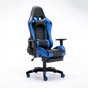 China Office Ergonomic Adjustable Swivel Gaming Chair With Footrest Recliner on sale