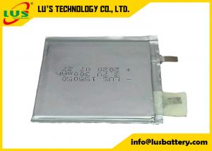 China 3.7V 300mAh Li-Polymer Battery Lp155050 Lipo Rechargeable Lithium-Ion Battery 155050 Thin Cell on sale