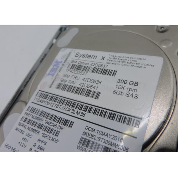 IBM Hard Disk 6GB SAS FRU 42D0638 300GB 42D0641 300G 10K 1 year warranty