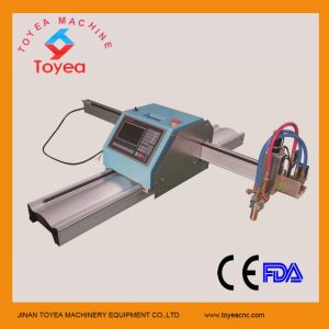 China Portable cnc flame cutting machine for cutting 200mm thick metal with 1500x3000mm ,STARF control system TYE-1530 on sale