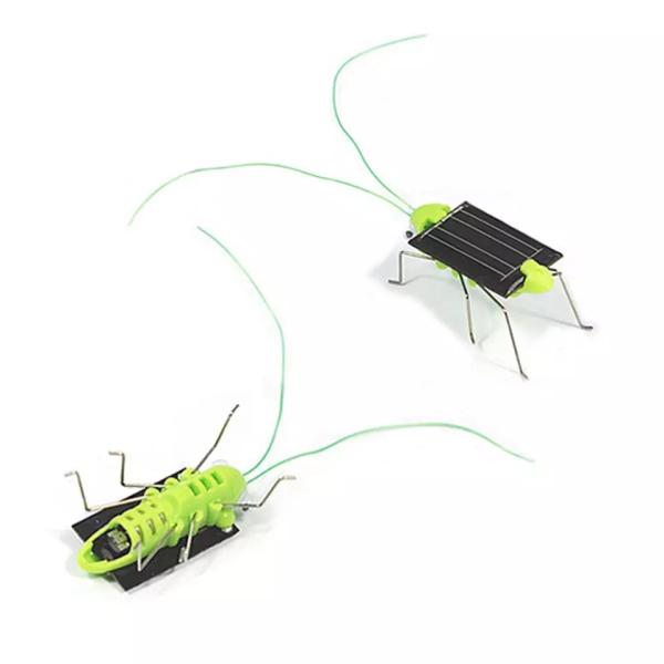Customizable Solar Powered Grasshopper Solar Educational Toys Fashionable