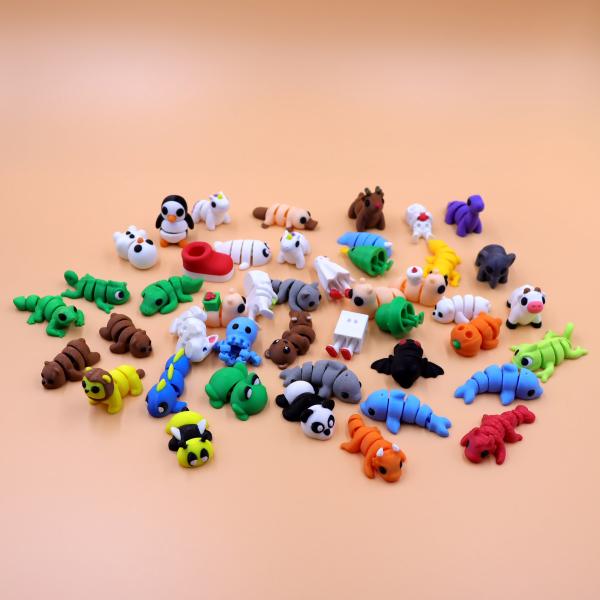 3D Printing Of Various Cute Animal Accessories, Providing Customized Printing Services