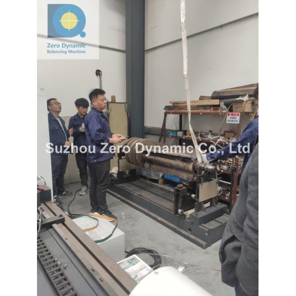 Generator Motor Rotor Balancing Machine, Belt Drive Hard Bearing Paper Mill Roller Balancer