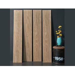 Buy cheap 250x1500mm Wood Effect Porcelain Tile 9.5mm Thickness for Wall & Floor from wholesalers