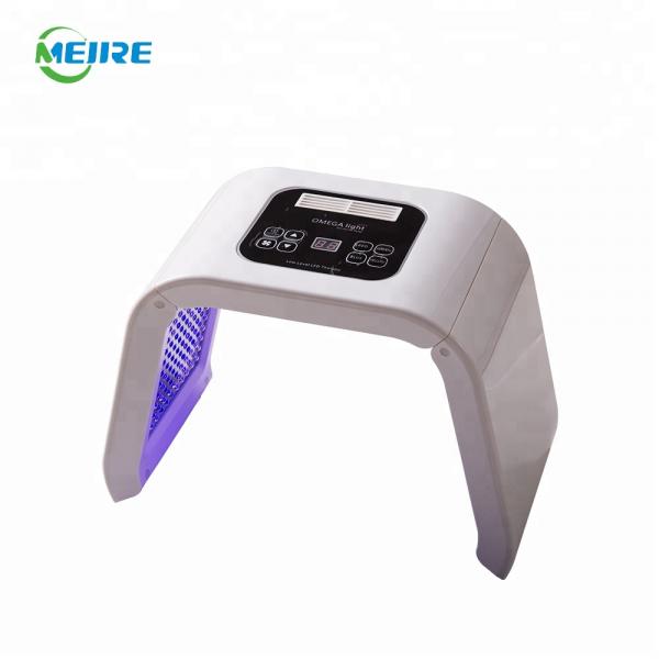 Salon Spa Use Led Red and Blue Light Therapy Heating Acne Infrared for Facial Treatment