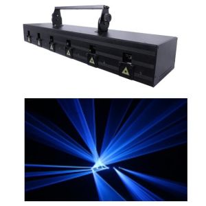 Buy cheap DJ Disco Stage Moving Head 6 Eyes Laser Light Bar 2W*6PCS 12W RGB Laser Stage from wholesalers