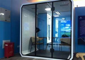 China Sound Insulation Acoustic Meeting Pods , Movable Meeting Booth Pods wholesale