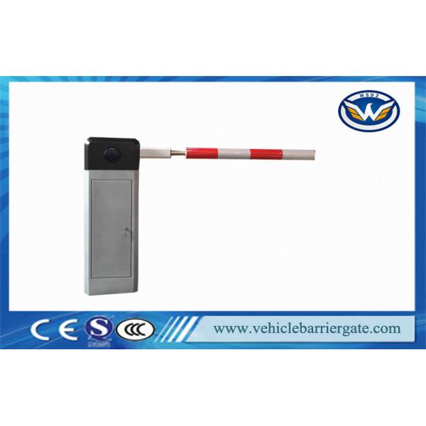 Computer Control Automatic road barrier gate With Loop Detector , Round Boom