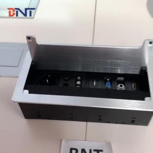 China Double universal power conference hidden desktop electrical socket outlet wholesale