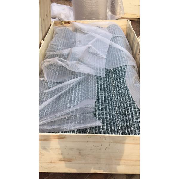 Honeycomb Galvanized Plate Wire Mesh Conveyor Belt