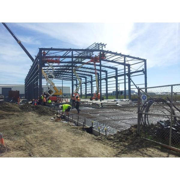 Process Industrial Portal Frame PEB Structure Workshop Building ISO Standard