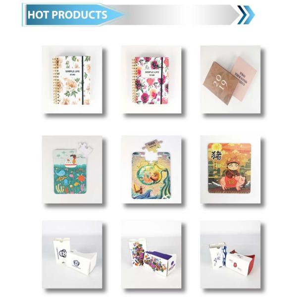 Offset Printing Hardcover Custom Journal Planner Glue Binding Daily Agenda Notebook