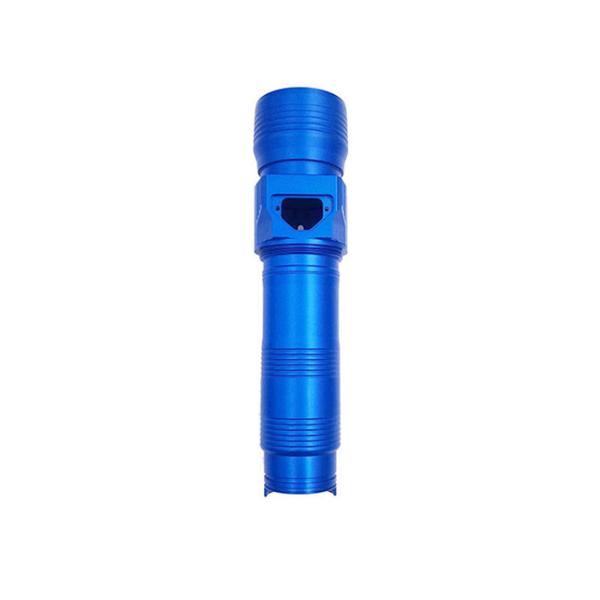 Turret Lathe CNC Turning Aluminum 6061 Laser Lamp Housing Flashlight Shell