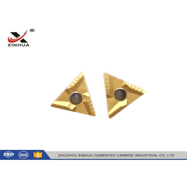 TiN Coated Lathe Turning Tools Indexable Carbide Insert TNMG160404R - VF