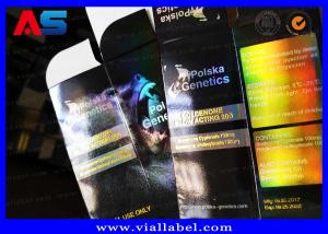 China Stamping Hologram Foil Sterial 10ml Vial Boxes Bodybuilding Propionate / Custom Printed Pharma Medical Carton on sale