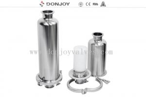 China Food Grade Stainless Steel Tank Parts Sanitary Rebreather With Clamped Connection wholesale