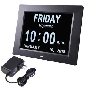 China Dementia, Alzheimer's, and Memory Loss Digital Calendar Day Clock for Elderly Seniors with Extra Large Day and Time Peri wholesale