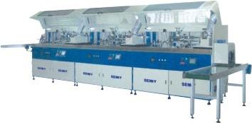 Quality Complex Shapes Screen Printing Machine With Hot Stamping And Labeling Function for sale