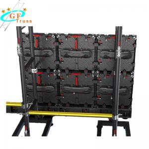 China Aluminum 6061-T6 Portable Led Display Truss Ladder Shape wholesale