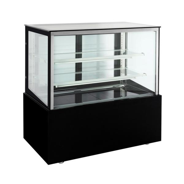 3 layer Right Angle Cake Display Refrigerator For Cake Shop Microcomputer