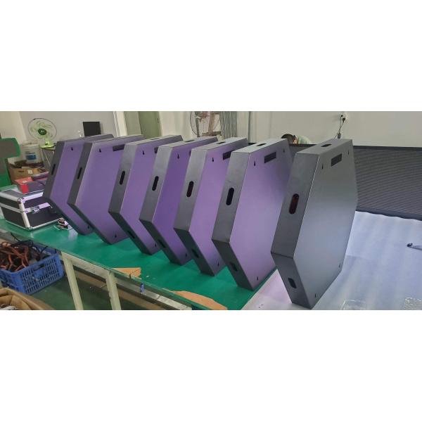 ROHS 300mm P3.2 Hexagon Led Display Screen Full Colour