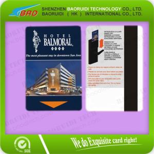 China PVC hotel key card with chip printing wholesale